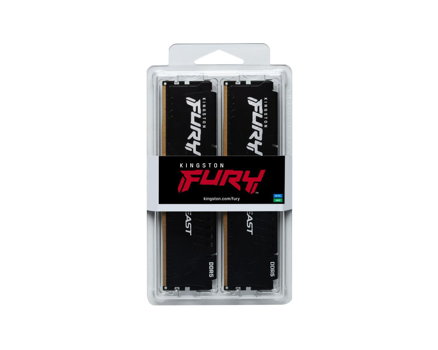 Kingston Technology FURY Beast 32GB 6000MT s DDR5 CL36 DIMM Kit of 2 Black EXPO