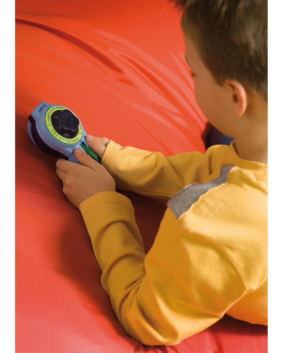 Dymo S0717910 Etichettatrice Junior A Rilievo Azzurro