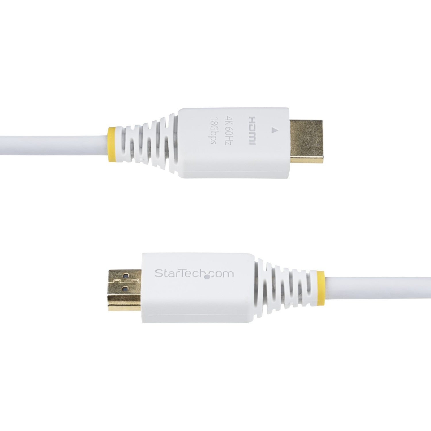 StarTech.com Cavo HDMI Premium Certificato Alta Velocità da 3m, 4K 60Hz / 1440p 144Hz, HDR10 / HDCP 2.2 / ARC, 18 Gbps, UHD HDMI 2.0 per TV / Monitor / Display, Rivestimento in TPE, Bianco