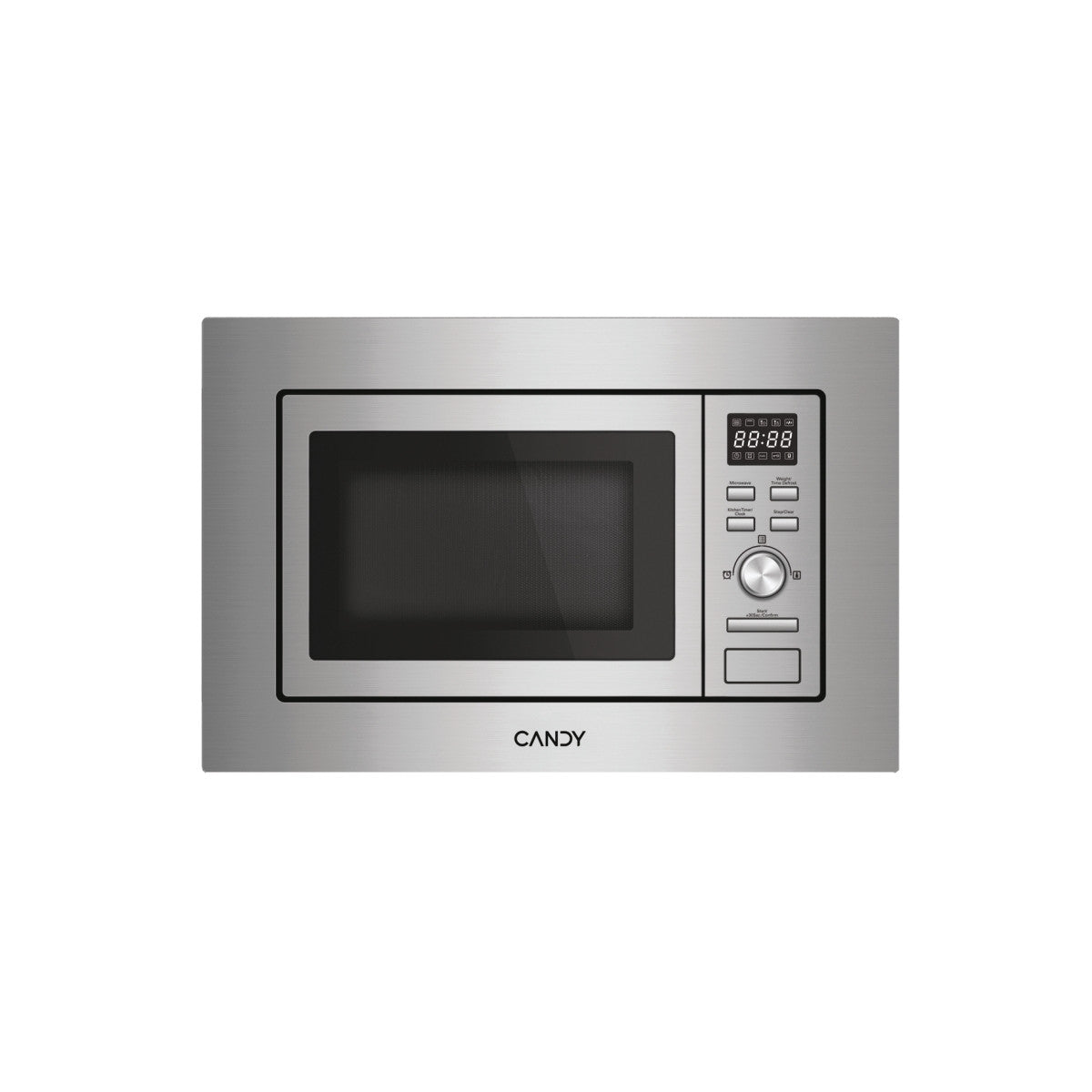 Candy CA38FMW8NG Argento Solo microonde Da incasso 17 L