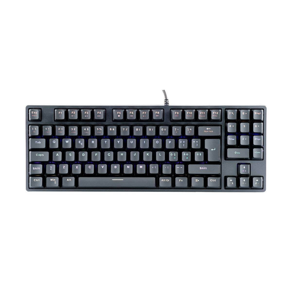 itek X50 tastiera Gaming USB Italiano Nero