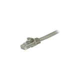 StarTech.com Cavo patch CAT6 1,5 m - Filo di rame al 100 - Connettore antistrappo - Grigio
