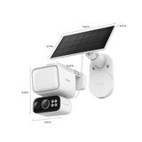 TP-Link Tapo TC50 KIT telecamera di sorveglianza Torretta Telecamera di sicurezza IP Esterno 2304 x 1296 Pixel Soffitto/Parete/Palo
