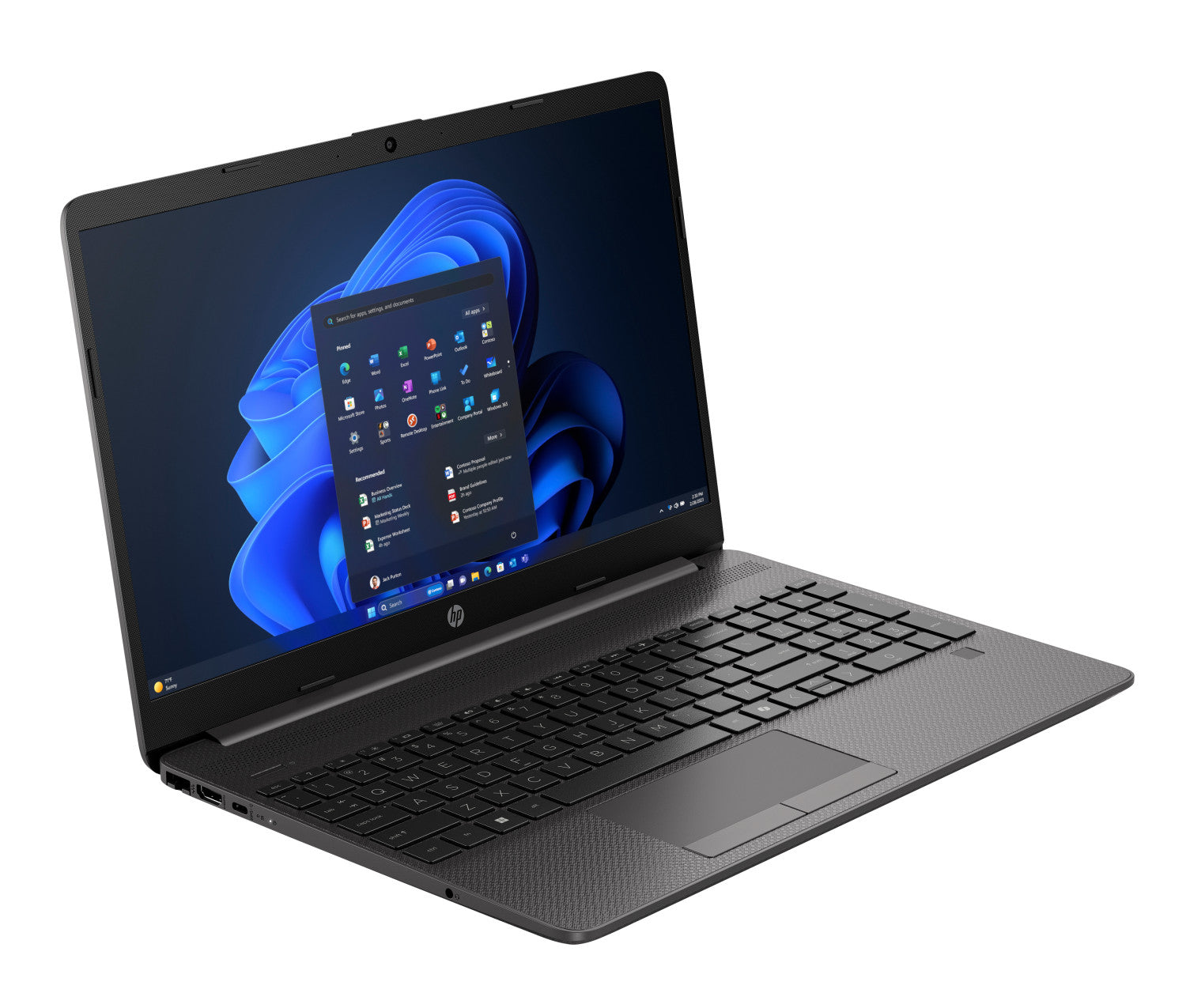 HP 250R 15.6 inch G9 Notebook PC Intel Core Ultra 5 120U Computer portatile 39,6 cm (15.6") Full HD 16 GB DDR4-SDRAM Wi-Fi 6 (802.11ax) Windows 11 Pro Nero