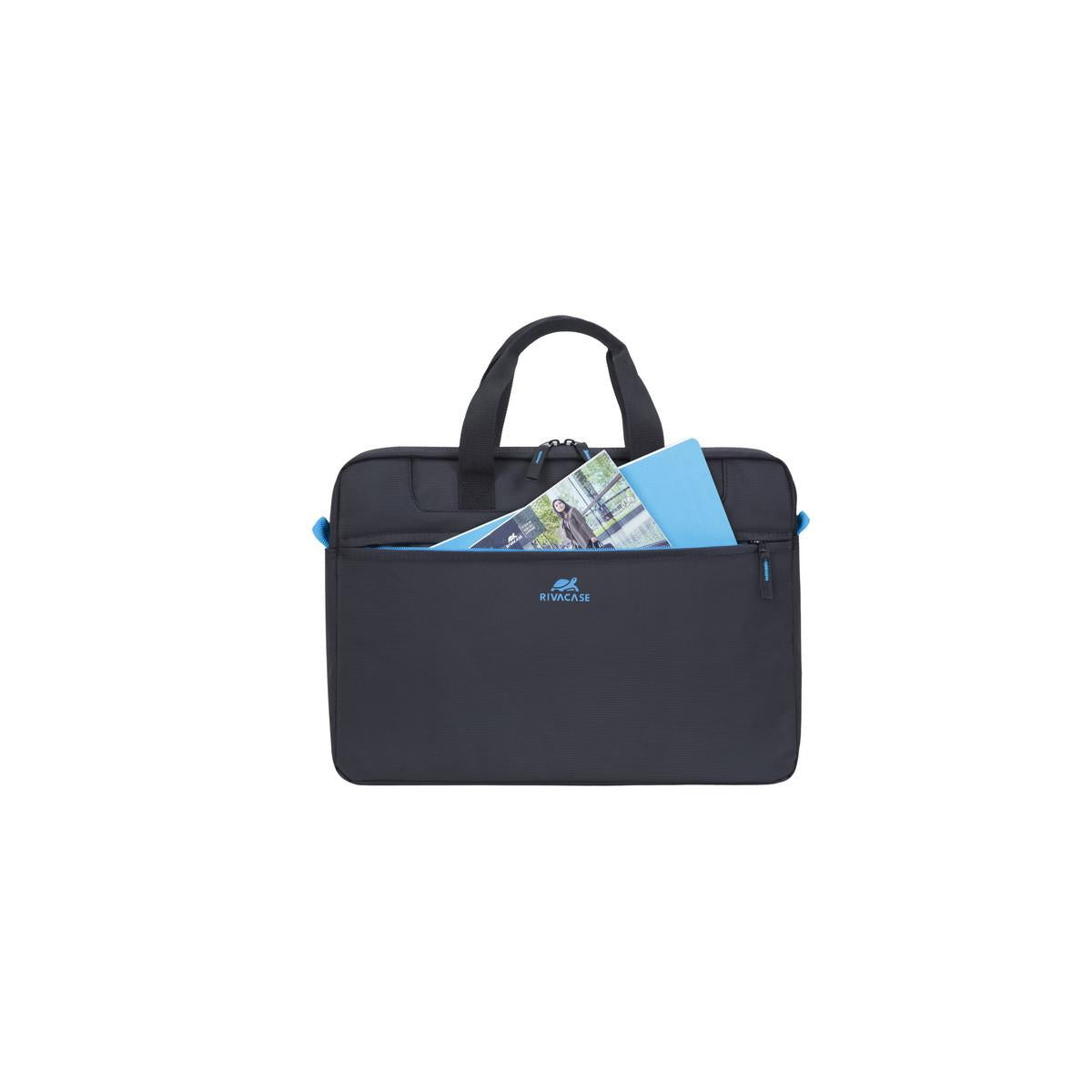 Rivacase 8027 35,6 cm (14") Custodia rigida Nero