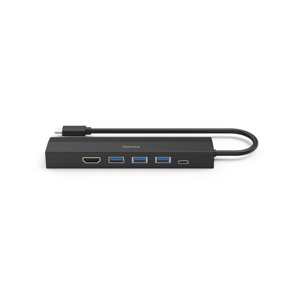 Hama 00200144 hub di interfaccia USB 3.2 Gen 1 (3.1 Gen 1) Type-C 5000 Mbit/s Nero