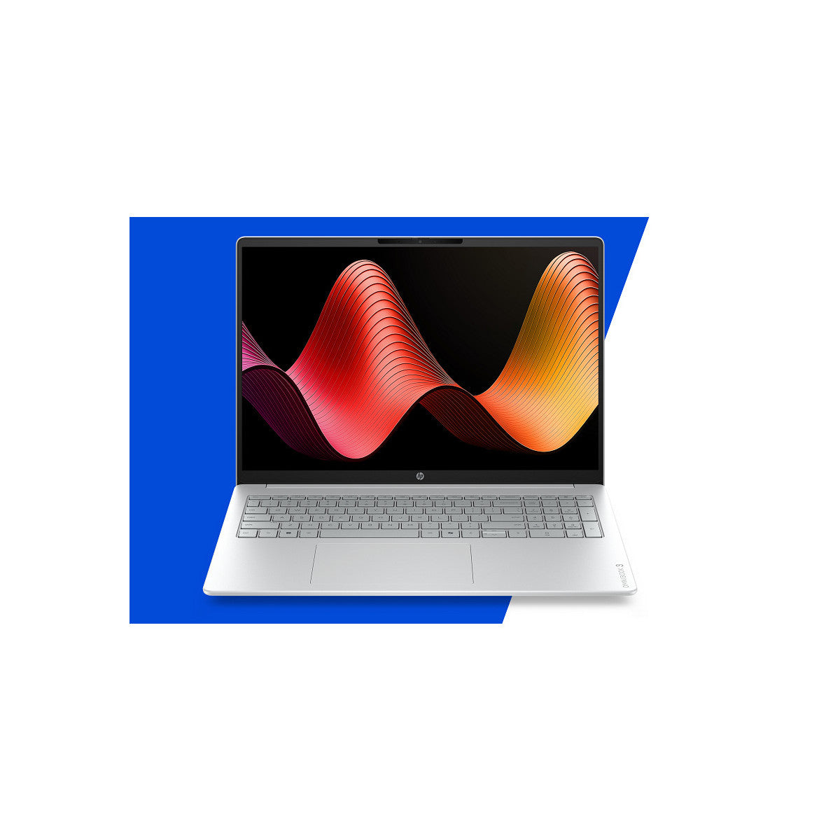 HP OmniBook 3 Laptop 16-bu0007nlx Intel Core 7 350 Computer portatile 40,6 cm (16") 2K 16 GB DDR5-SDRAM 512 GB SSD Wi-Fi 6 (802.11ax) Windows 11 Home AI PC Grigio, Argento
