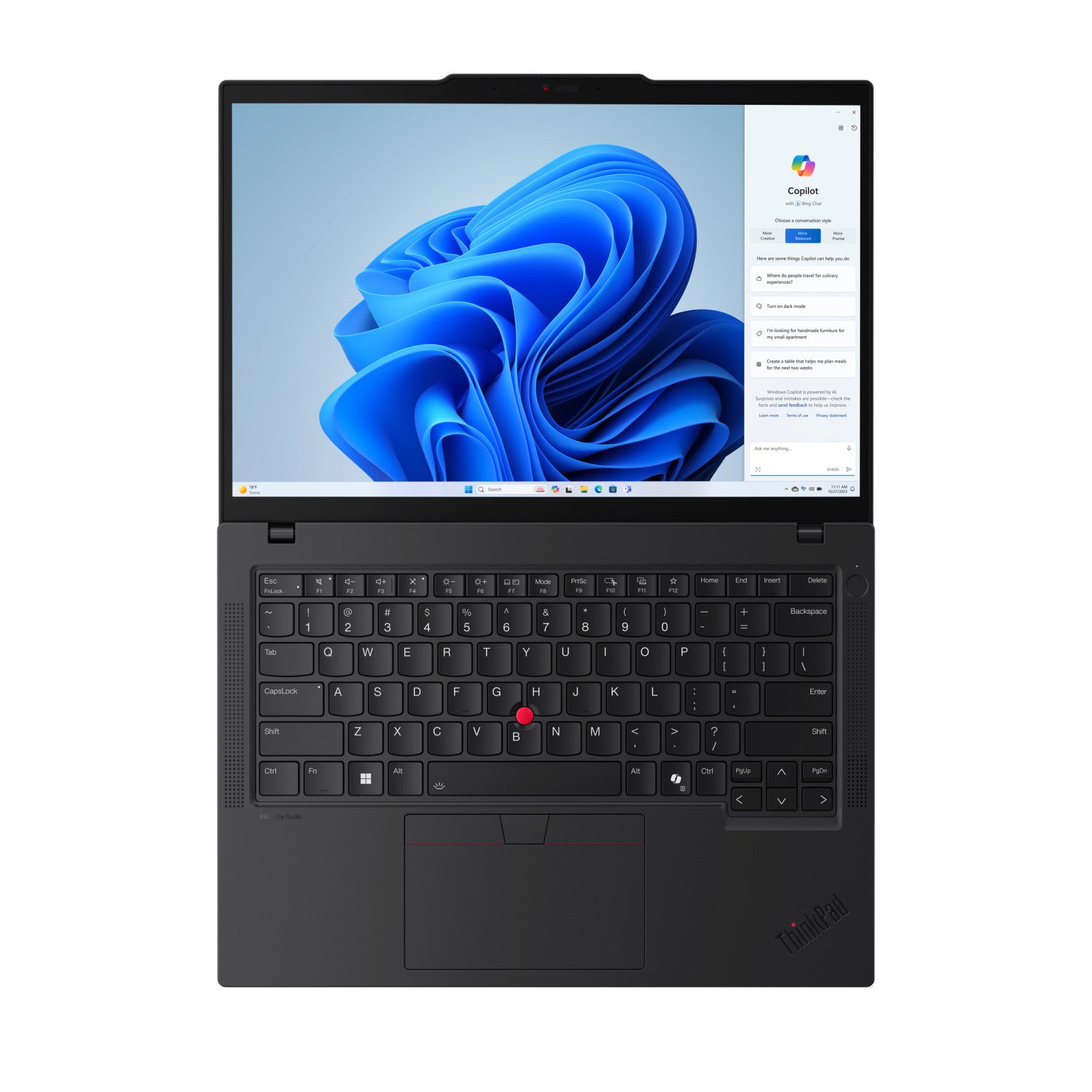 Lenovo ThinkPad T14 Gen 5 (AMD) AMD Ryzen 5 PRO 8540U Computer portatile 35,6 cm (14") WUXGA 16 GB DDR5-SDRAM 512 GB SSD Wi-Fi 6E (802.11ax) Windows 11 Pro Italiano Nero