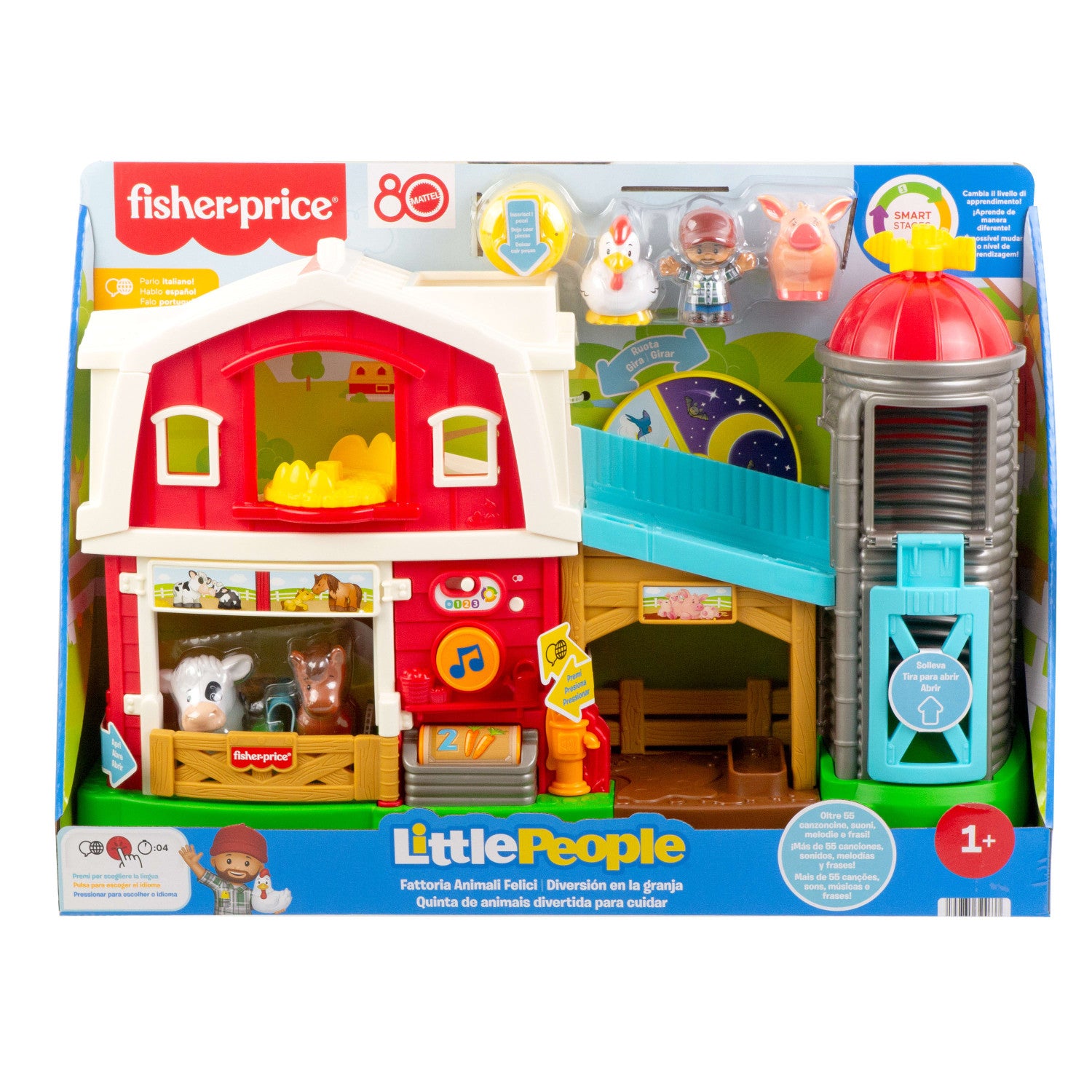 Fisher-Price Little People Divertente Fattoria Animali Felici
