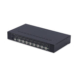 StarTech.com KVM Switch HDMI a 8 Porte con Kit Rack da 1U, 4K 60Hz HDMI 2.0, hub USB a 4 Porte, Commutazione con Tasti a Scelta Rapida, Indipendente dal SO, TAA
