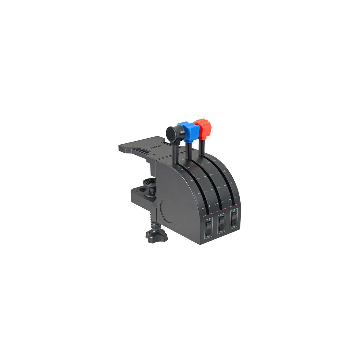 Logitech G Flight Throttle Quadrant Nero, Blu, Rosso USB 2.0 Simulazione di Volo Analogico/Digitale PC