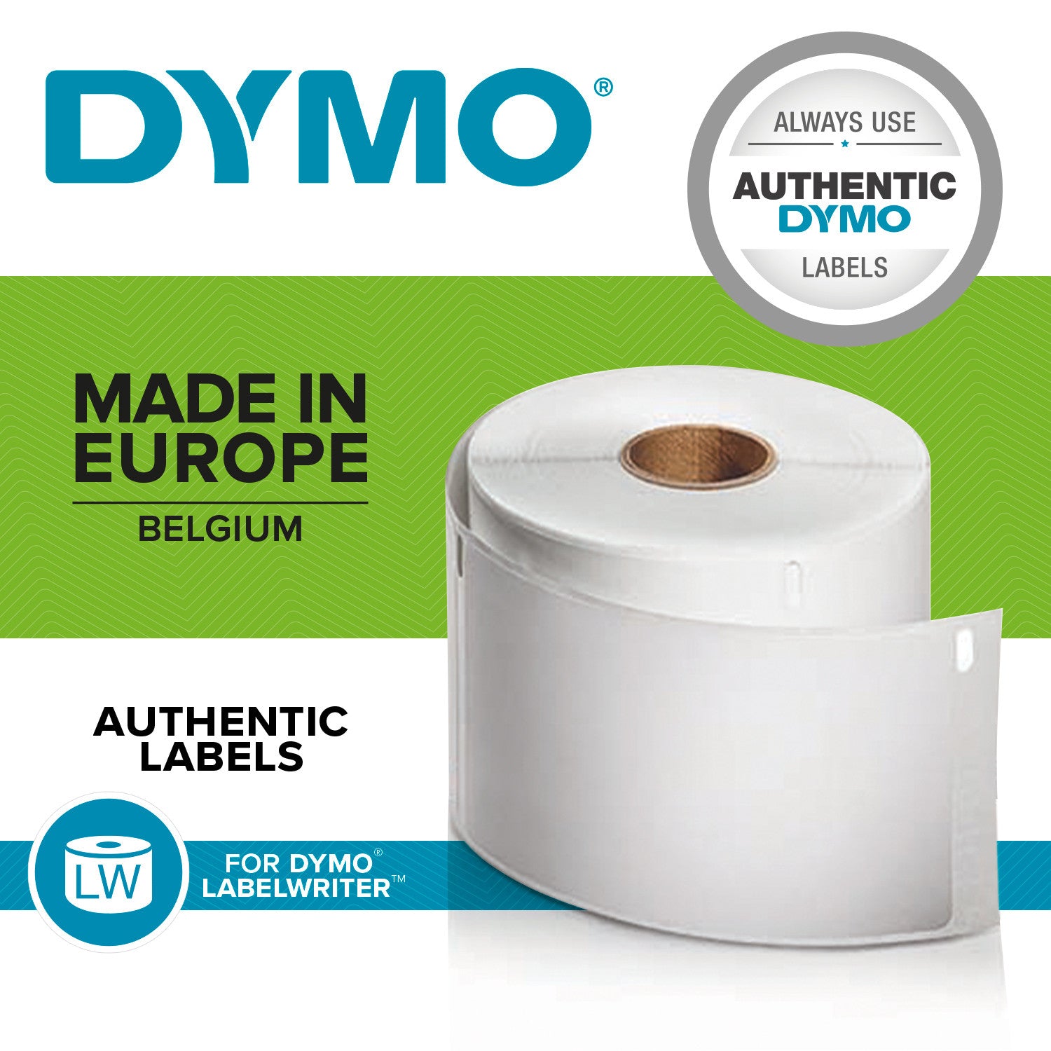 DYMO Durable Bianco Etichetta per stampante autoadesiva