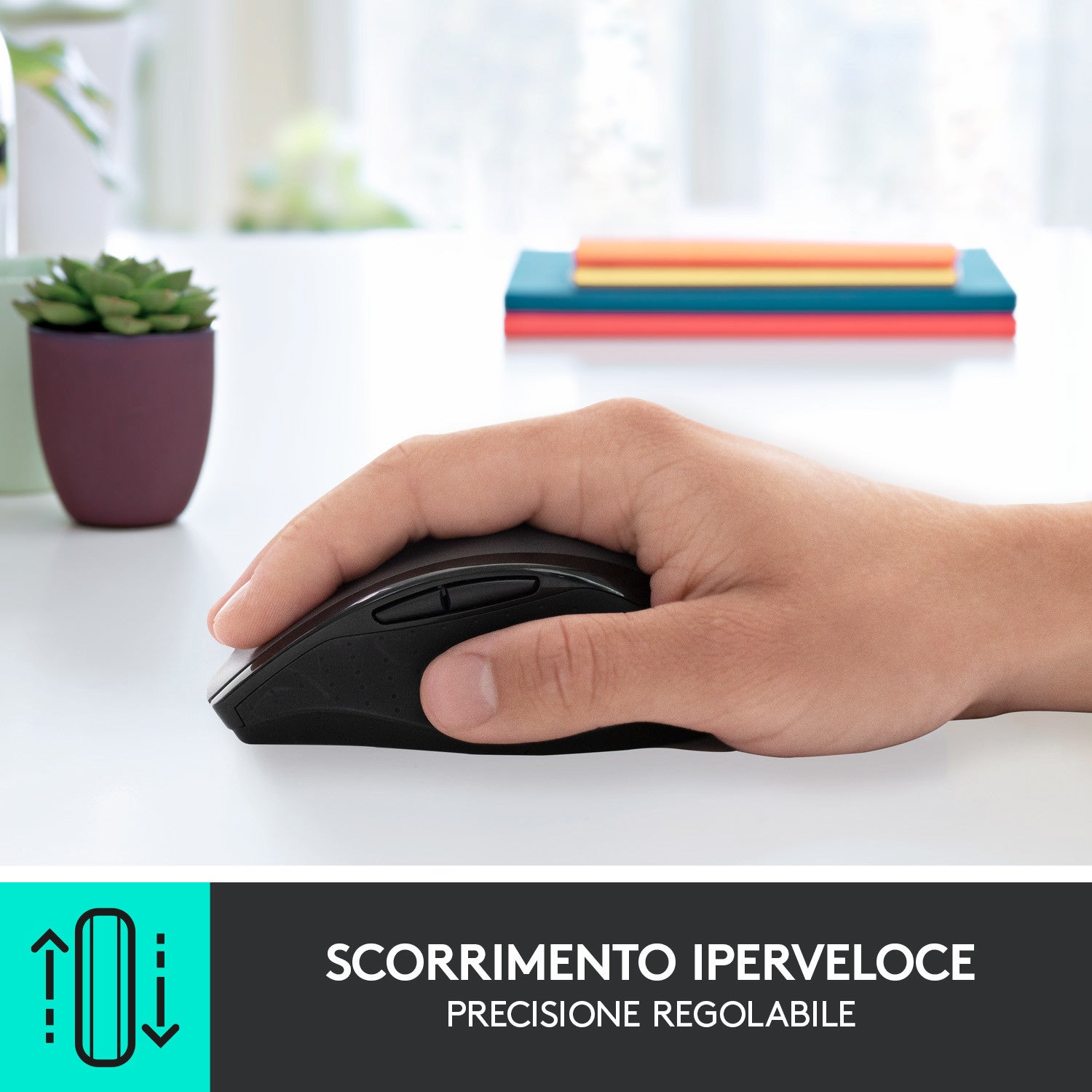 Logitech M705 Mouse Wireless Silver