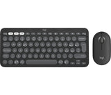 Logitech Pebble 2 Combo Tastiera Mouse Incluso RF Senza Fili Bluetooth QWERTY Italiano Grafite