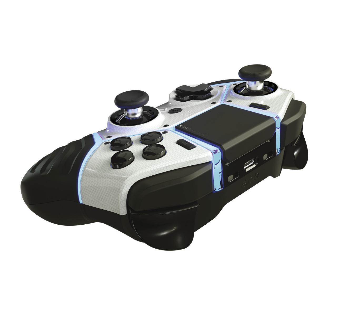 Gioteck SC3 Multicolore Gamepad Analogico/Digitale PC, PlayStation 4