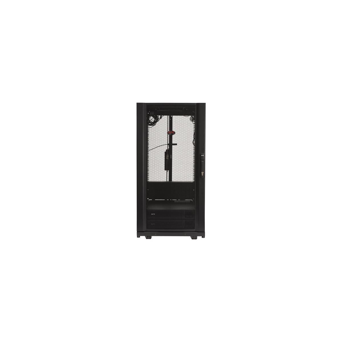 APC MDC24SX3KVAI Armadio di Distribuzione 24U Rack Indipendenti 3000 VA Nero