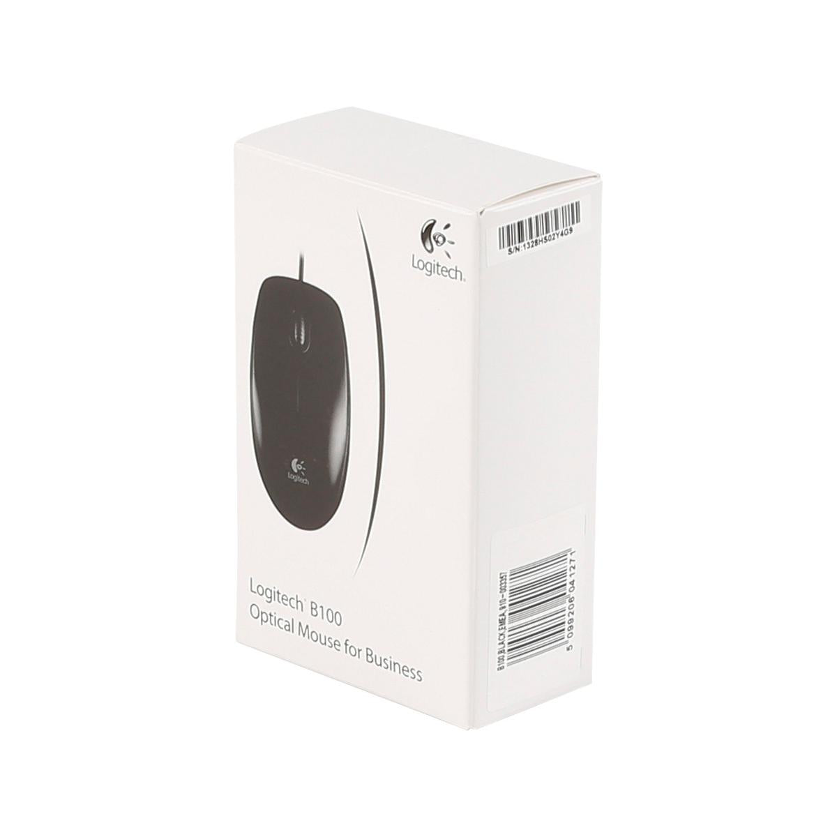 Logitech B100 mouse Ambidestro USB tipo A Ottico 800 DPI