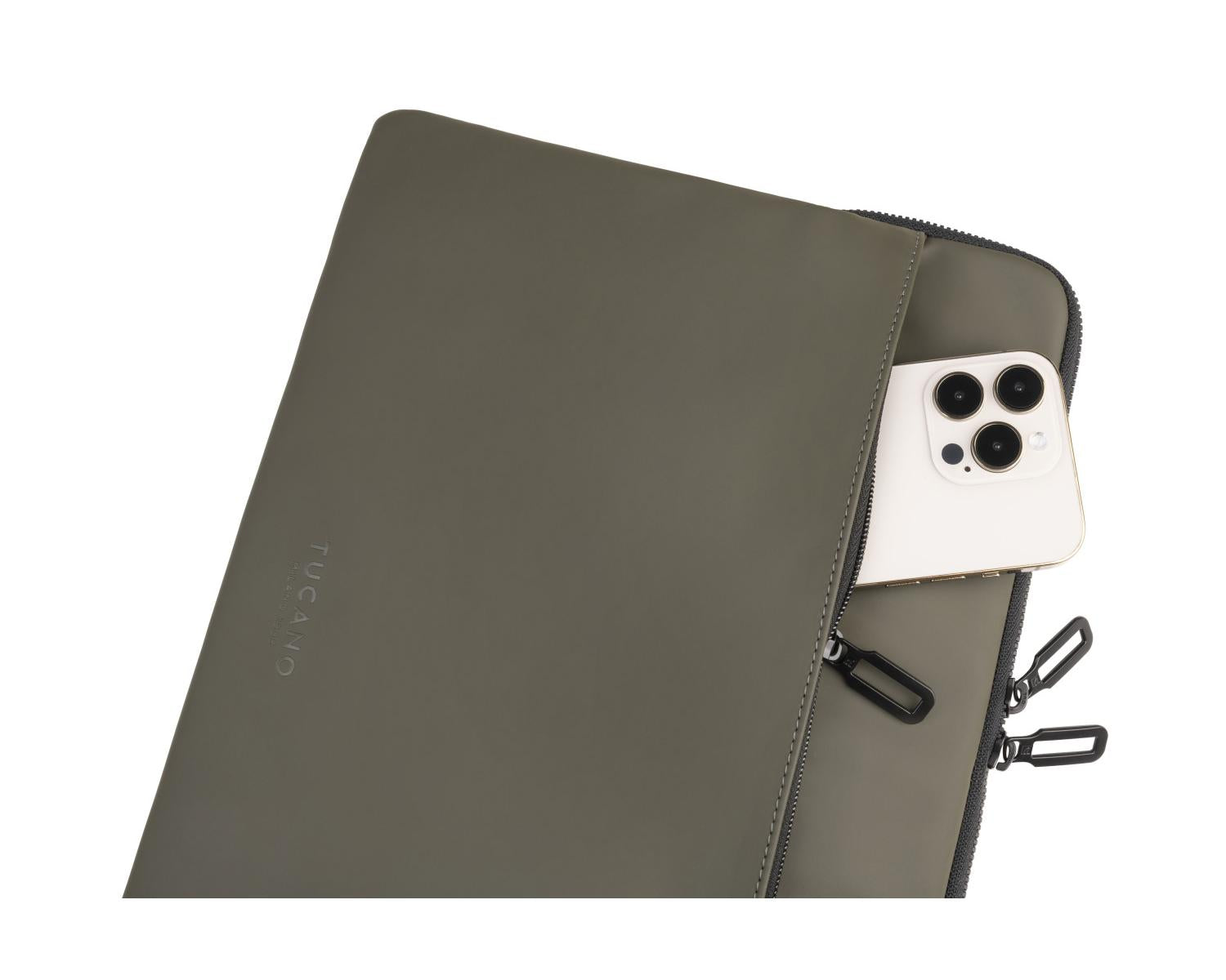 Tucano BFGOM1314-VM borsa per laptop Custodia a tasca 14" Verde