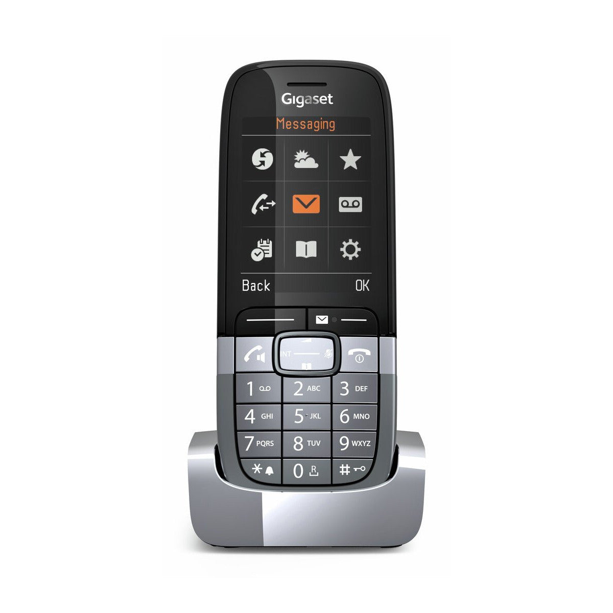 Gigaset SL850H Pro Telefono DECT Identificatore di chiamata Titanio