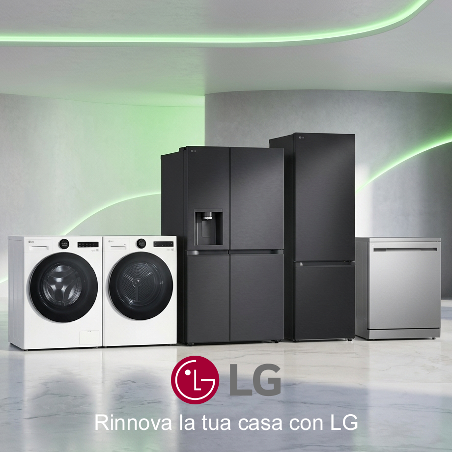 Elettrodomestici LG: innovazione e tecnologia per la tua casa