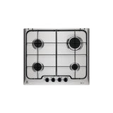 Electrolux RGG6242OOX piano cottura Acciaio inox Da incasso 59 cm Gas 4 Fornelli