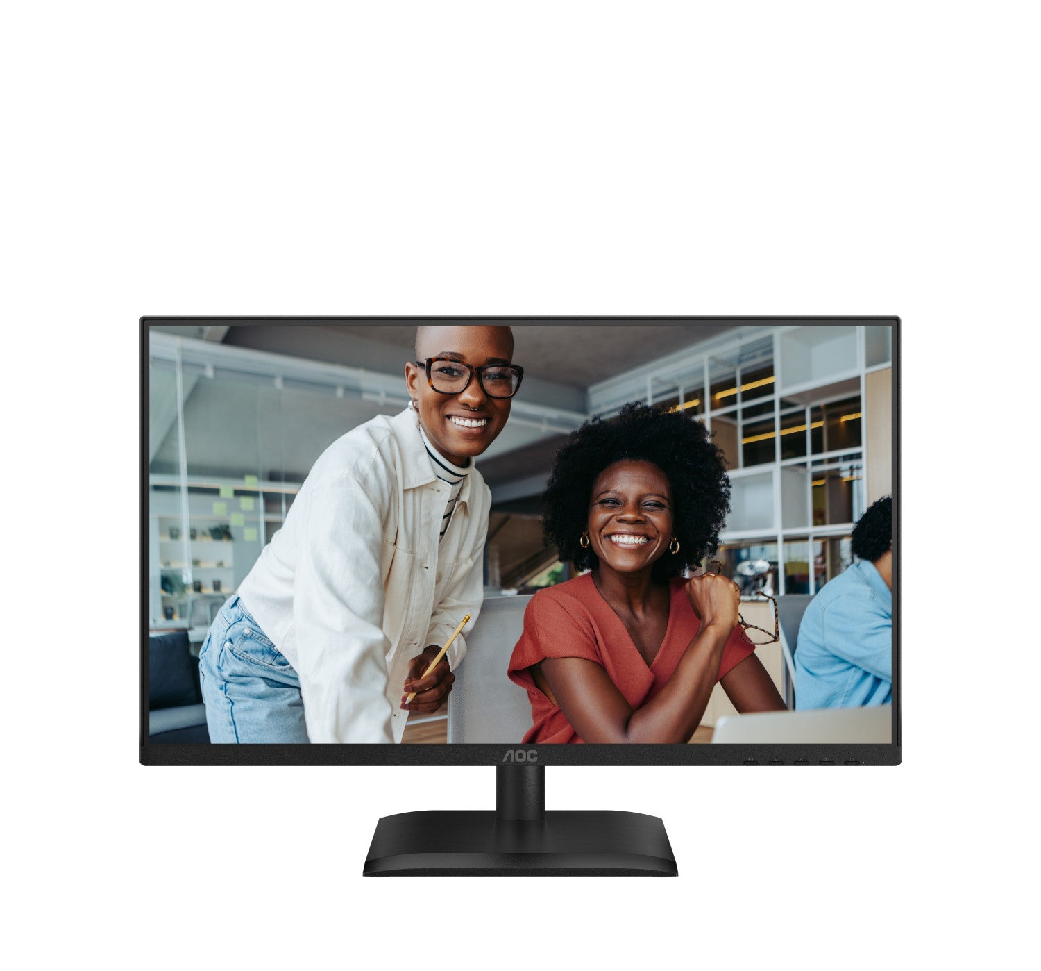 AOC E4 24E4CV Monitor PC 60,5 cm (23.8") 1920 x 1080 Pixel Full HD LED Nero
