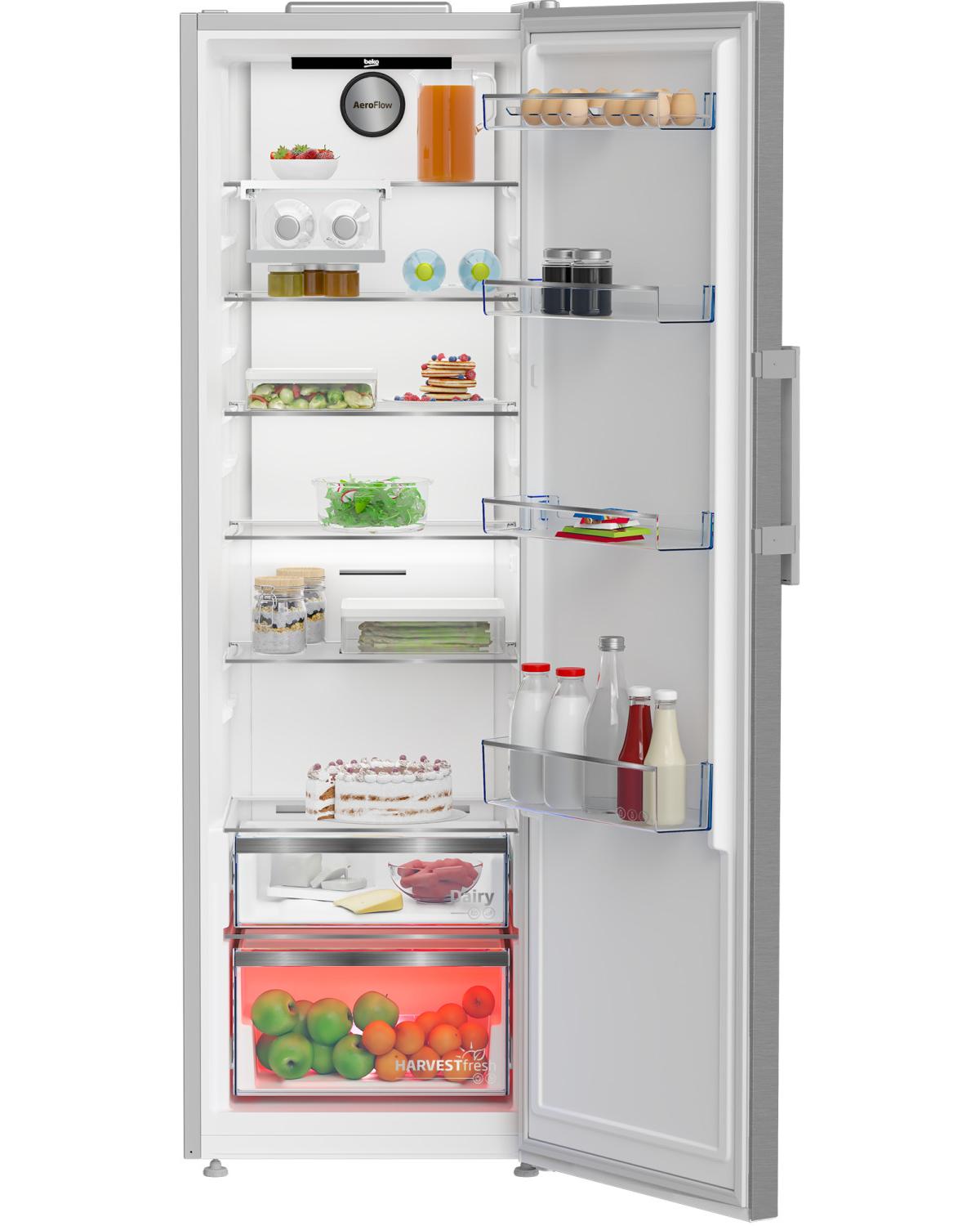 Beko B5RMLNE444HX frigorifero Libera installazione 365 L E Acciaio inox
