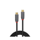 Lindy 36901 cavo USB 1 m USB C Nero, Grigio