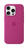 Apple Custodia MagSafe in silicone per iPhone 16 Pro - Fucsia