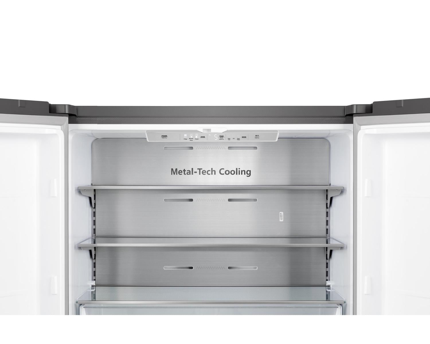 Hisense RQ758N4SWSE frigorifero side-by-side Libera installazione 606 L E Acciaio inox