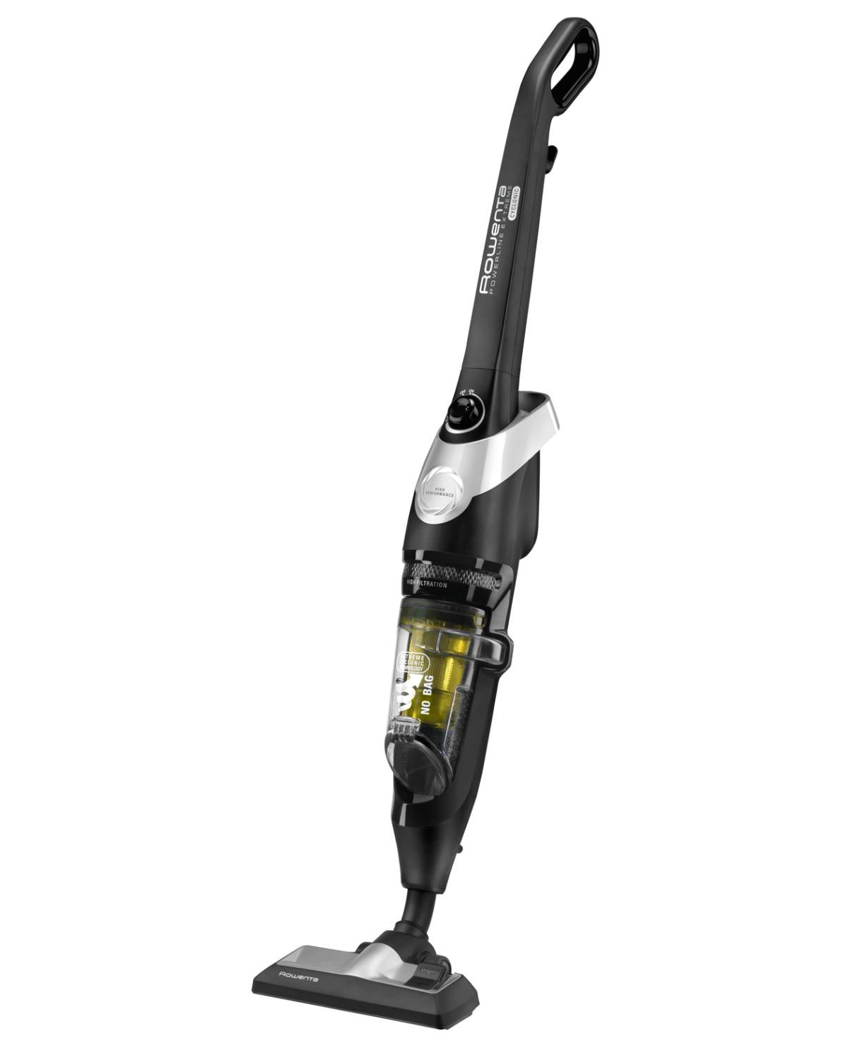 Scopa Elettrica Rowenta RH8155 Powerline Extreme Cyclonic con Filo e senza sacchetto Nero
