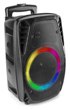 Fenton FT8LED-MK2 Sistema audio mobile Nero 300 W
