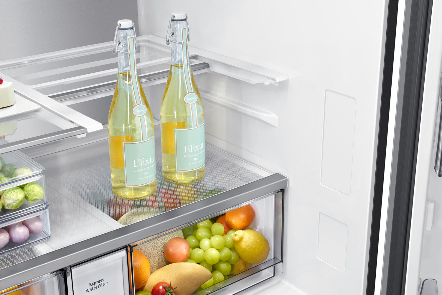 Samsung RF65DG9H0ESR frigorifero side-by-side Libera installazione 636 L E Acciaio inox