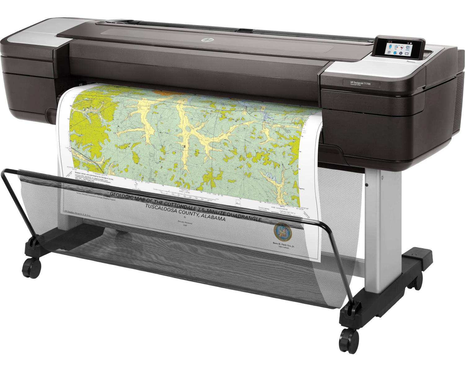 HP W6B55A Stampante Grandi Formati Getto d'Inchiostro a Colori 2400x1200 DPI 1118x1676 mm Nero