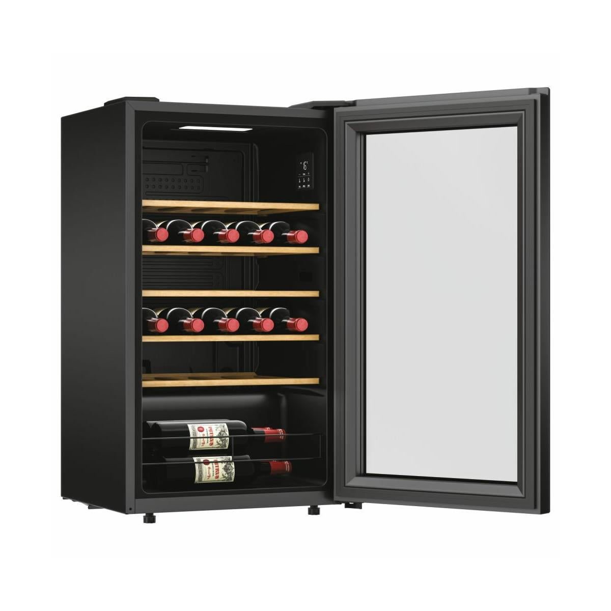 Candy CWC034 Cantinetta per vino 34 Bottiglie Classe G Nero