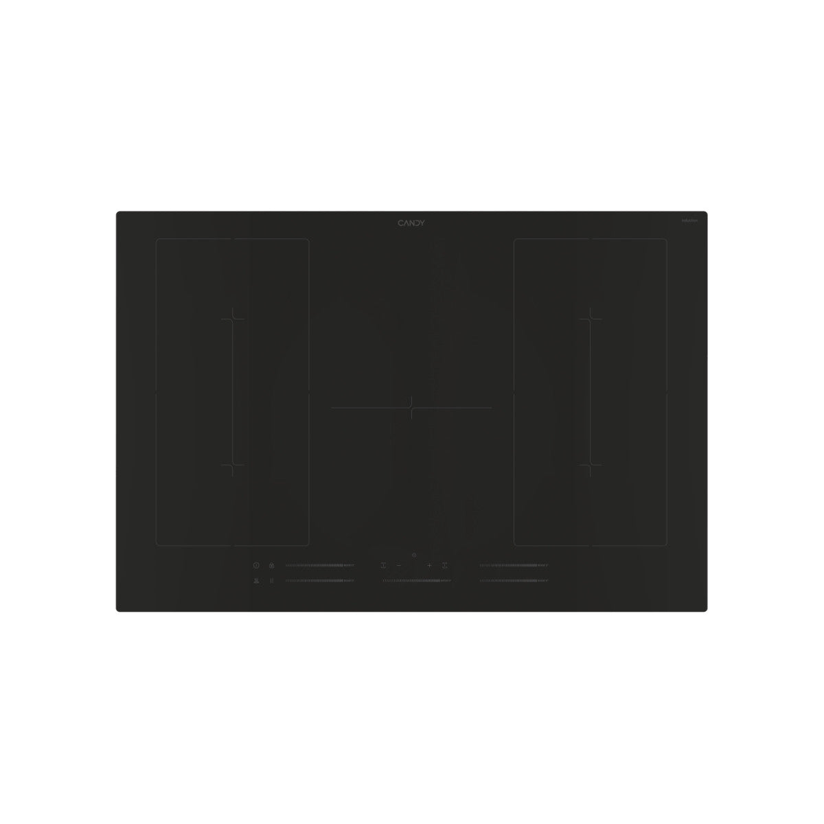Candy CIFS85MCTT/1 Nero Da incasso 77 cm Piano cottura a induzione 5 Fornelli