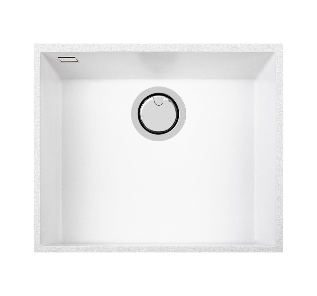 Plados Telma Lavello 1 Vasca ON5610-N1 Serie One 56x50 cm Nanostone Bianco Latte