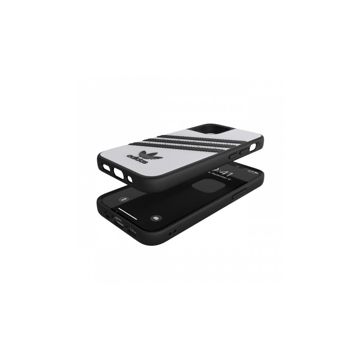 Adidas 3-Stripes custodia per cellulare 13,7 cm (5.4") Cover Nero, Bianco
