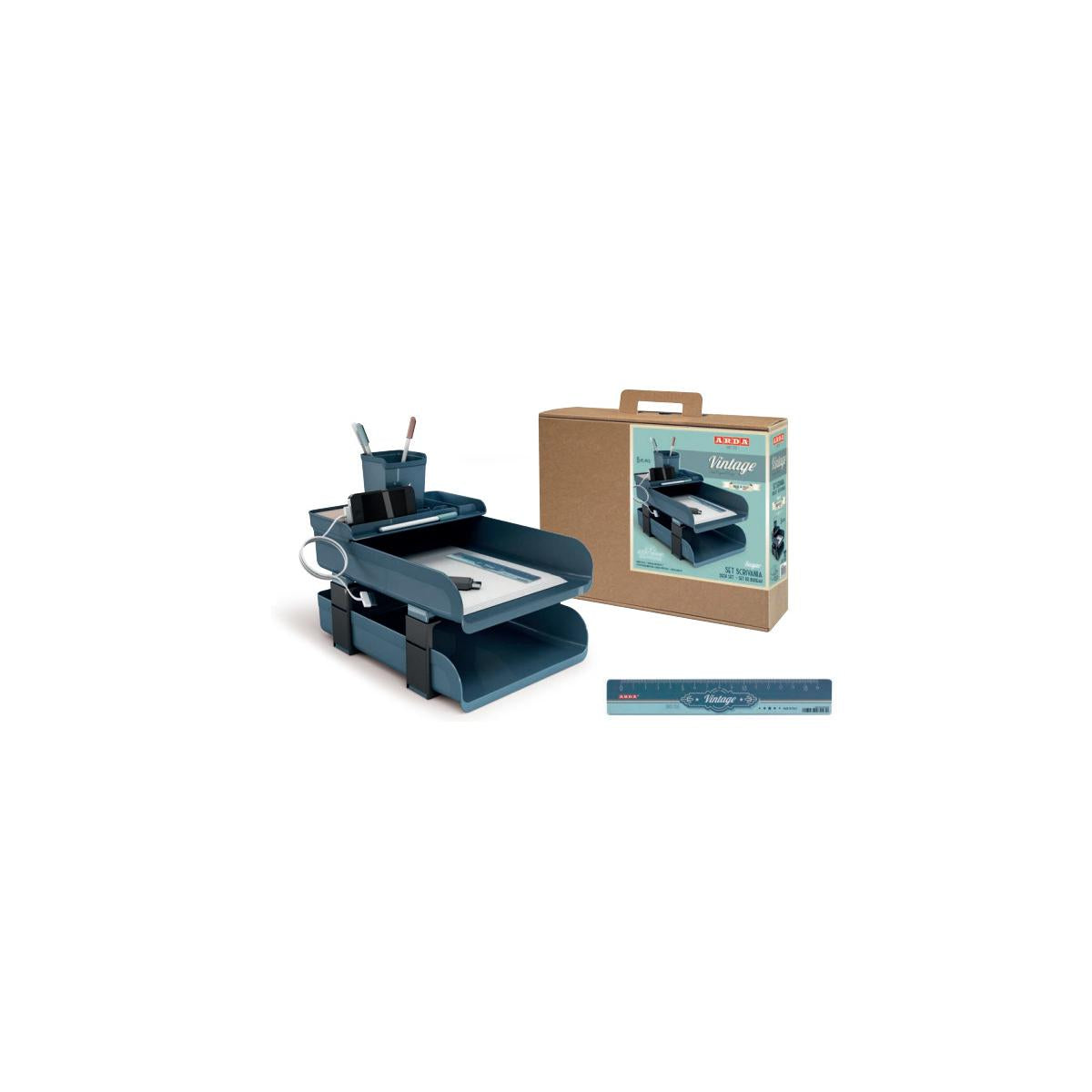 ARDA 830SU set di contenitori da scrivania 5 pz