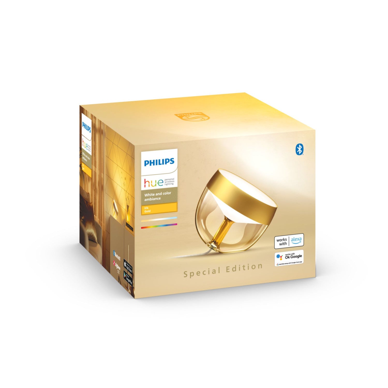 Philips Hue White and Color ambiance 8719514410732 soluzione di illuminazione intelligente Lampada da tavolo intelligente Bluetooth/Zigbee 8,1 W