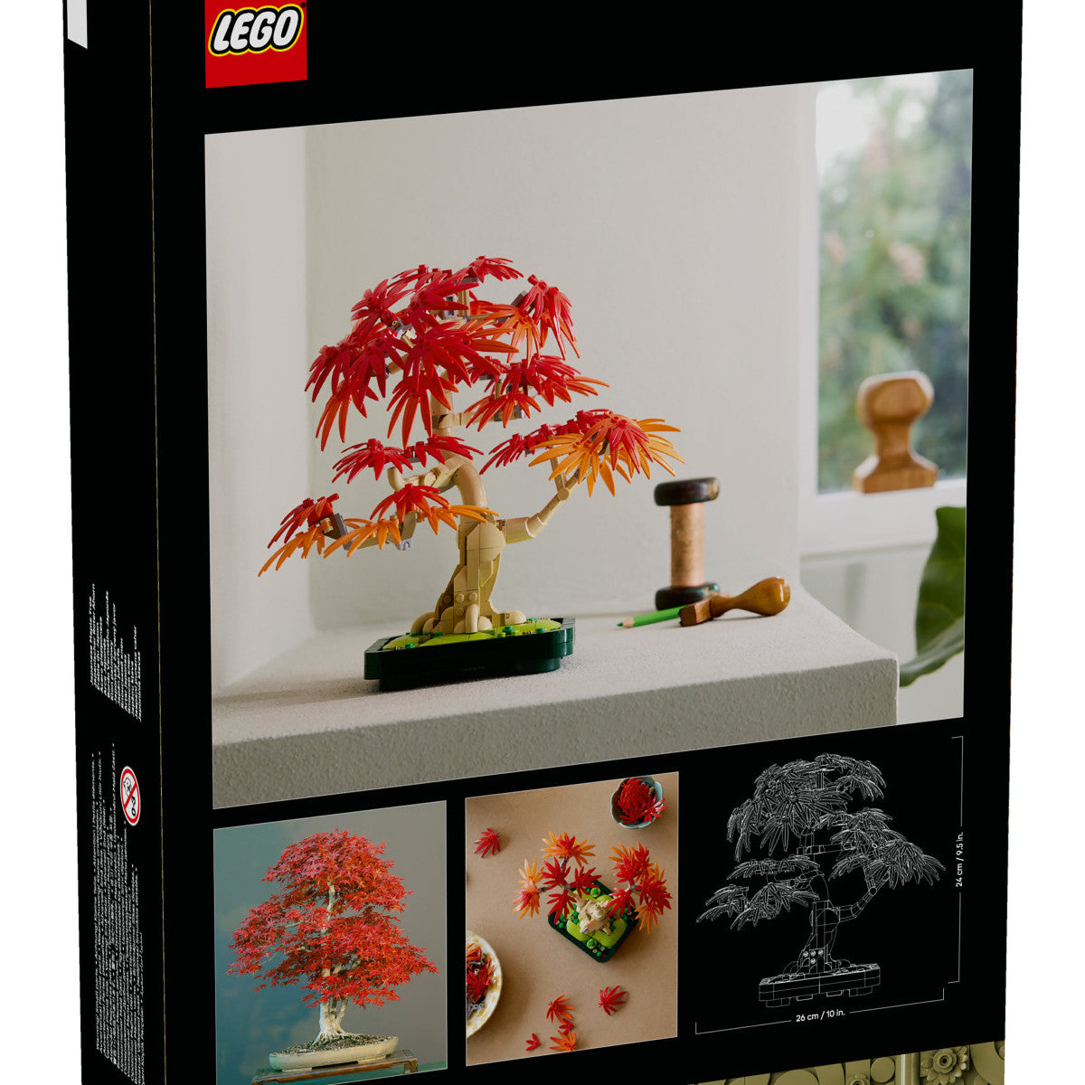 LEGO 10348 Icons Botanicals Bonsai Acero Rosso Giapponese 474 Pezzi 18