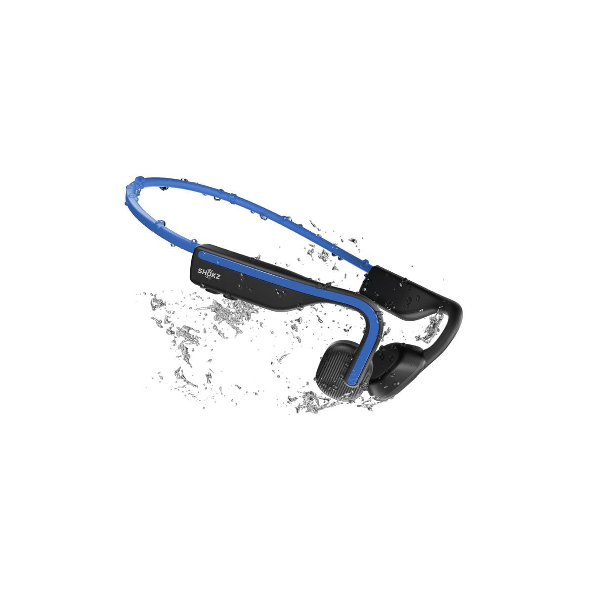 SHOKZ OpenMove Cuffie Wireless A clip Musica e Chiamate USB Tipo-C Bluetooth Blu