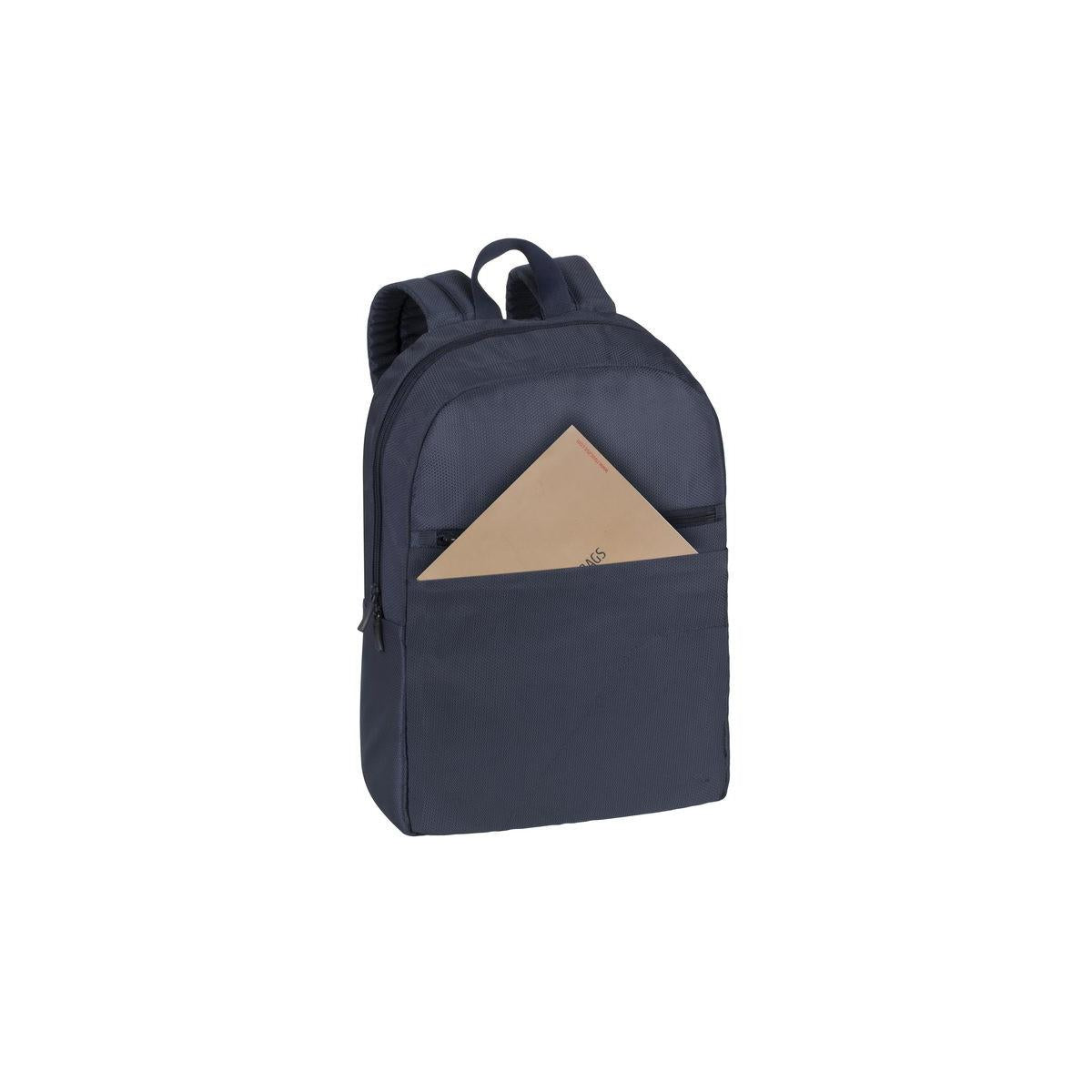 Rivacase 8065 zaino Nero, Blu Poliestere