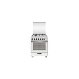 Glem Gas SA664MWH6 cucina A Elettrico Acciaio inox