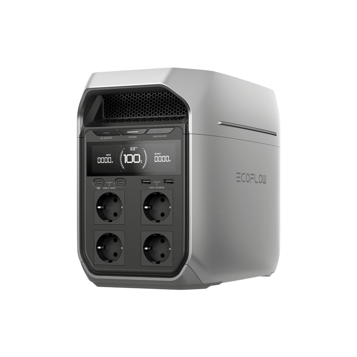EcoFlow DELTA 3 Plus stazione di alimentazione portatile Litio Ferro Fosfato (LiFePo4) 1800 W 12,5 kg Venduto come Grado A 4895251626354