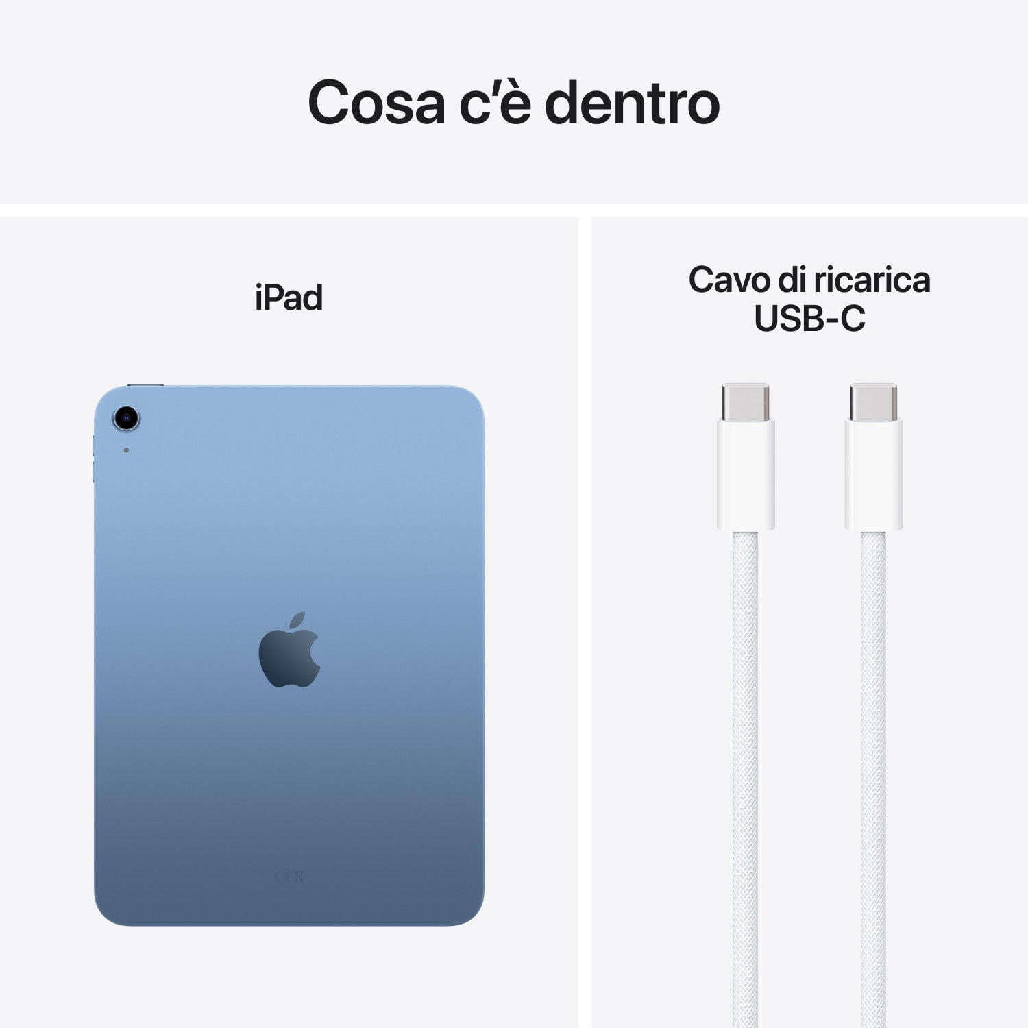 Apple iPad 11 pollici Wi-Fi 128GB Blu