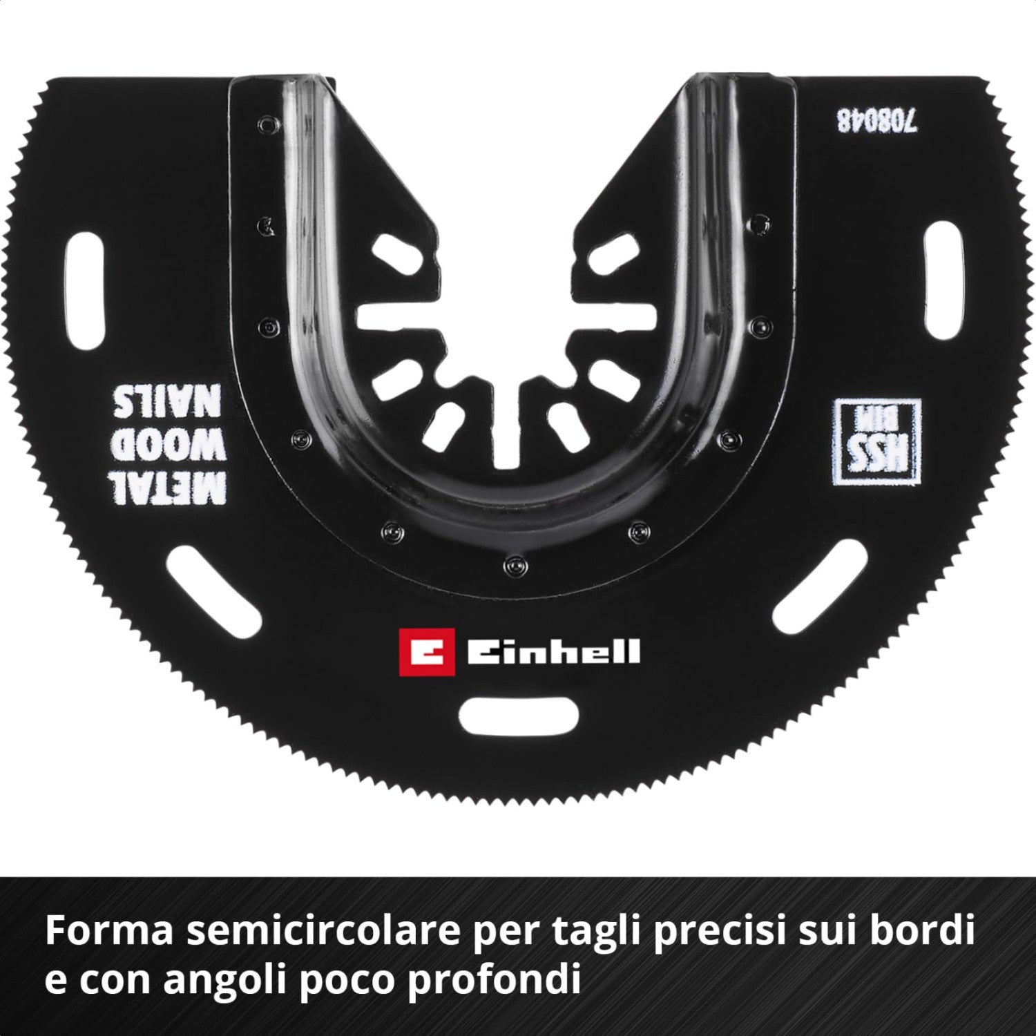 Einhell Lama Da Taglio A Tuffo Bimetallo Per Metallo E Legno Ø 88 Mm - Finitura PTFE, Cambio Rapido, Compatibile Con Multiutensili