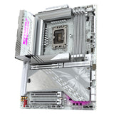 GIGABYTE Z890 AORUS ELITE X ICE Scheda Madre - Supporta CPU Intel Core Ultra (Serie 2), VRM a 16 1 2 fasi, fino a 9500MHz DDR5 (OC), 1xPCIe 5.0 4xPCIe 4.0, Wi-Fi 7, LAN 2.5GbE, Thunderbolt 4