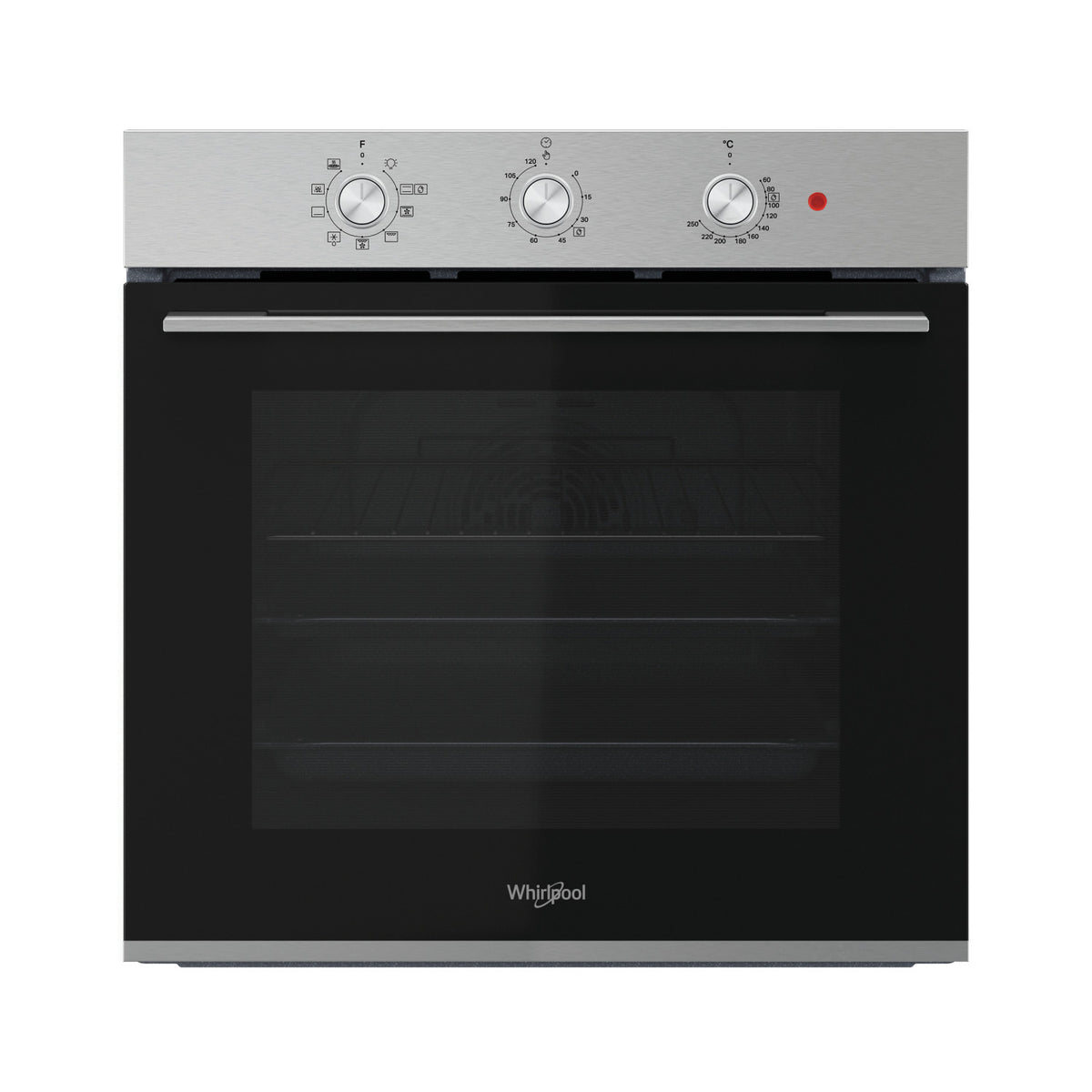 Whirlpool OMK38HU0X Forno elettrico 71 L classe A Nero Acciaio inox