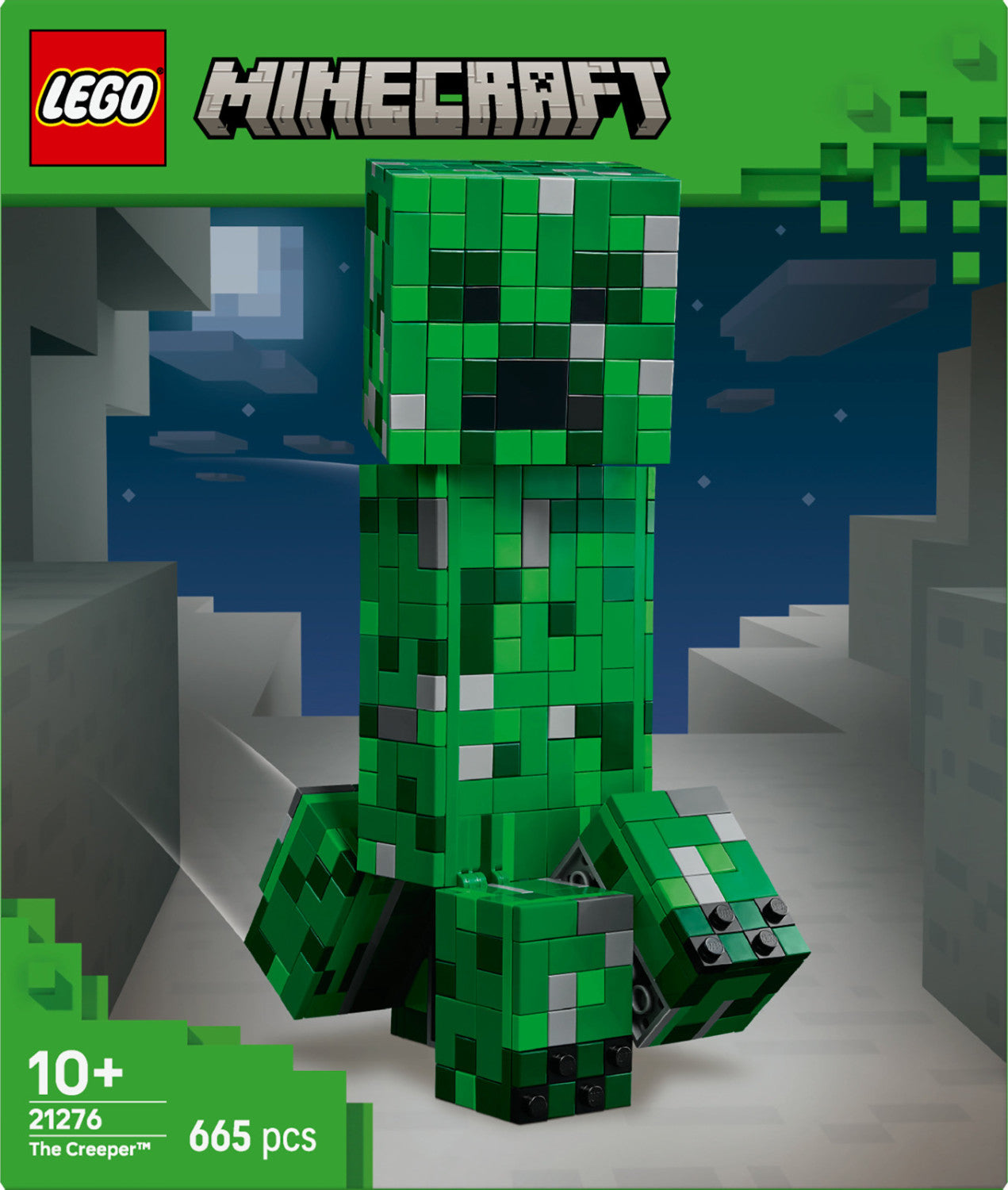 LEGO Minecraft Il Creeper 21276 Set Costruzioni 665 Pezzi Età 10 Anni
